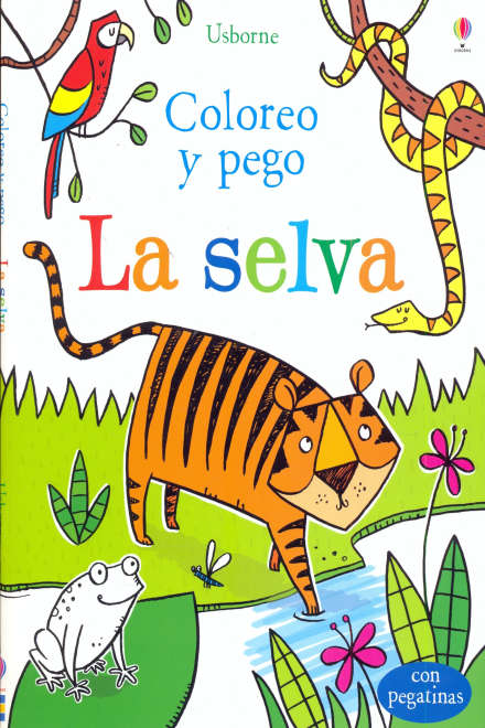 COLOREO Y PEGO - LA SELVA