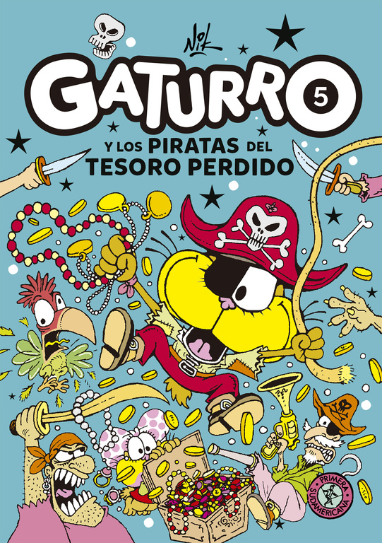 Gaturro 5. Gaturro y los piratas del tesoro perdido