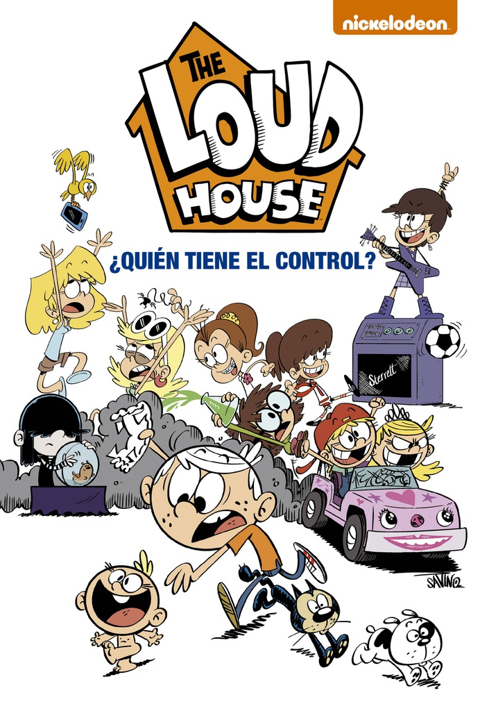 ¿Quién tiene el control? (The Loud House. Cómic 1)