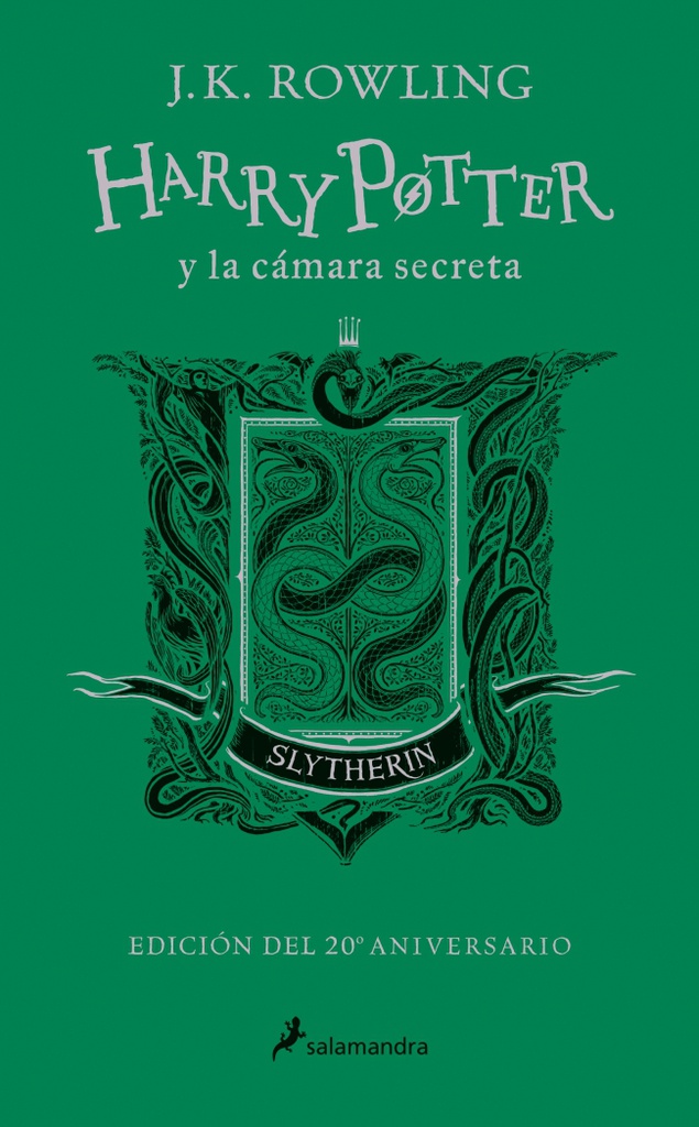 Harry Potter y la cámara secreta (edición Slytherin del 20º aniversario) (Harry Potter 2)