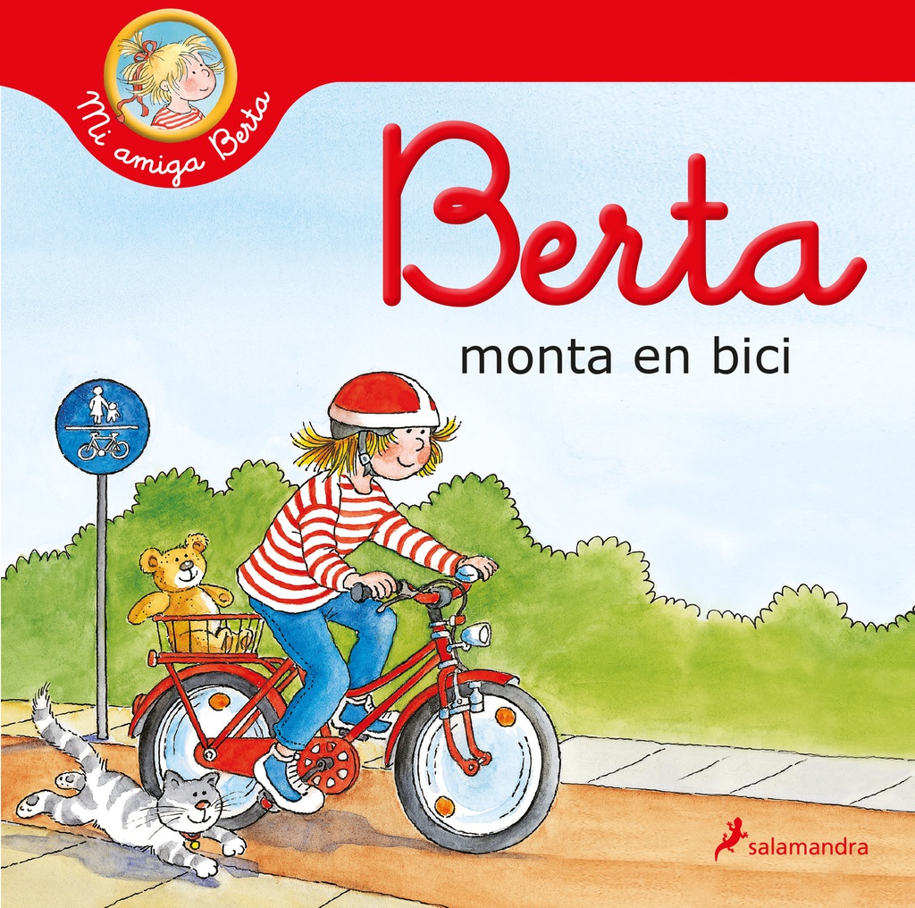 BERTA MONTA EN BICI