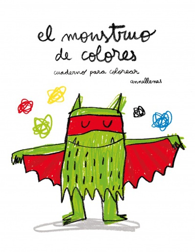 MONSTRUO DE COLORES COLOREAR