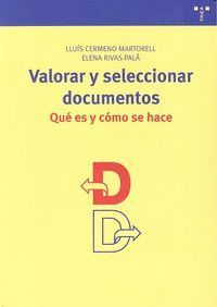 VALORAR Y SELECCIONAR DOCUMENTOS - QUE