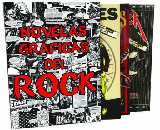 PACK NOVELAS GRAFICAS DEL ROCK