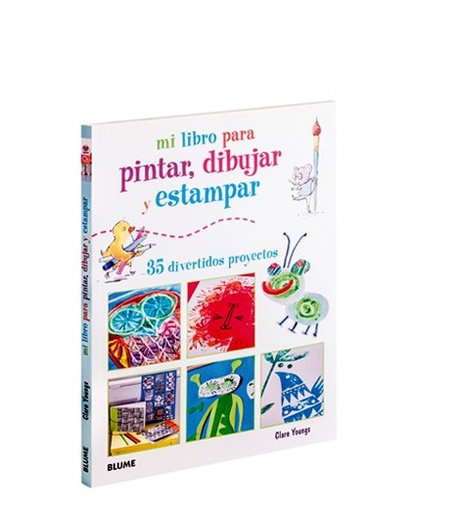 MI LIBRO PARA PINTAR, DIBUJAR Y ESTAMPAR