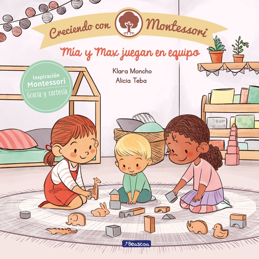 MIA Y MAX JUEGAN EN EQUIPO MONTESSORI