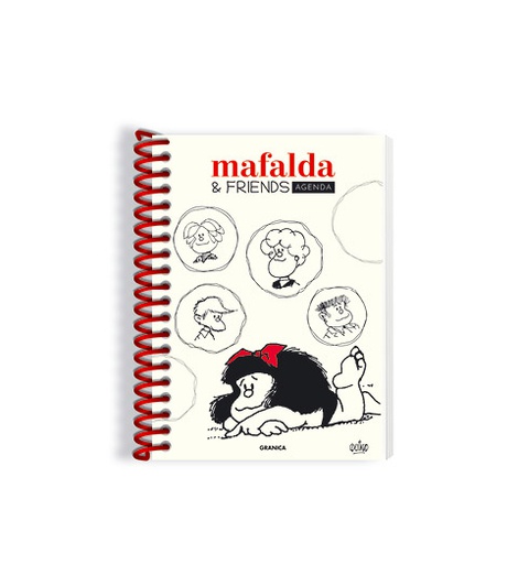 AGENDA MAFALDA PERPETUA BLANCA