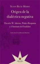 ORIGEN DE LA DIALÉCTICA NEGATIVA. THEODOR ADORNO, WALTER BENJAMIN Y EL INSTITUTO DE FRANKFURT